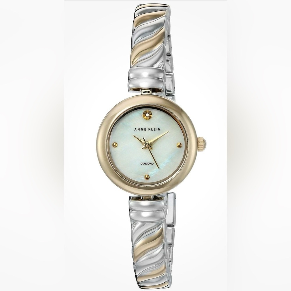 Anne Klein two-tone bracelet watch